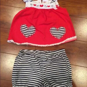 4/$25 First Impressions 2 Piece Outfit Set 18M